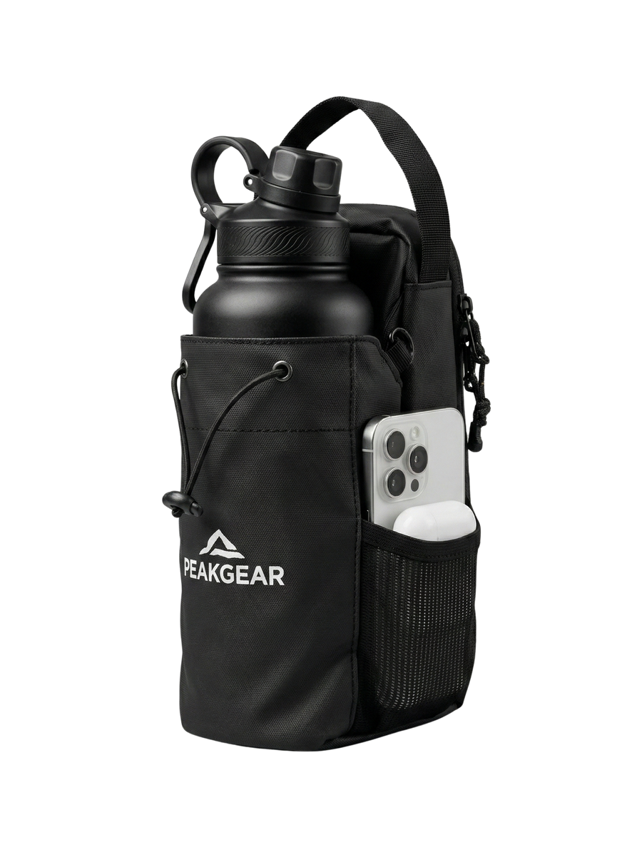 PEAKGEAR Mágneses Fitness Táska - Fekete