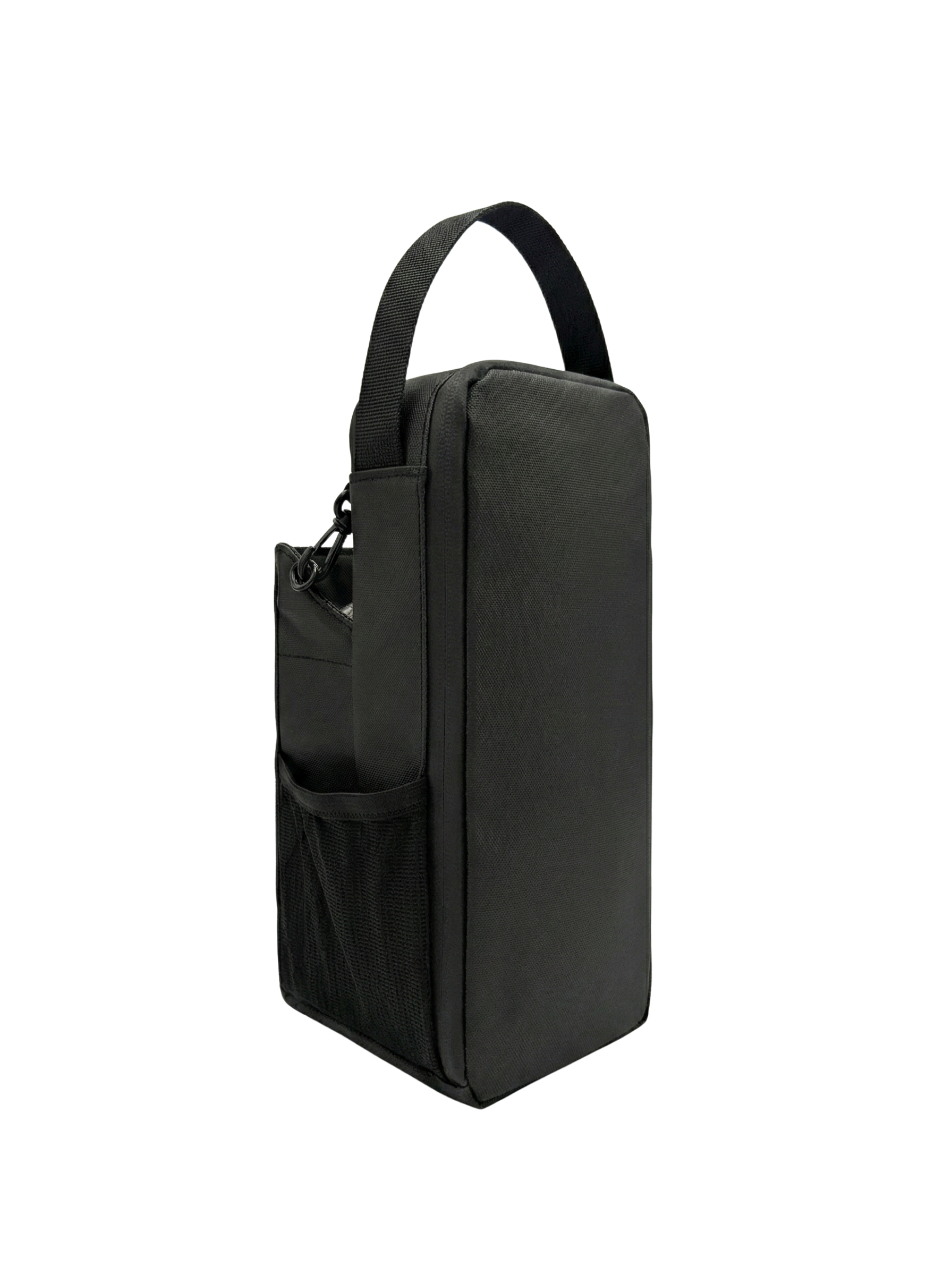PEAKGEAR mágneses fitness táska, fekete, vállpánttal