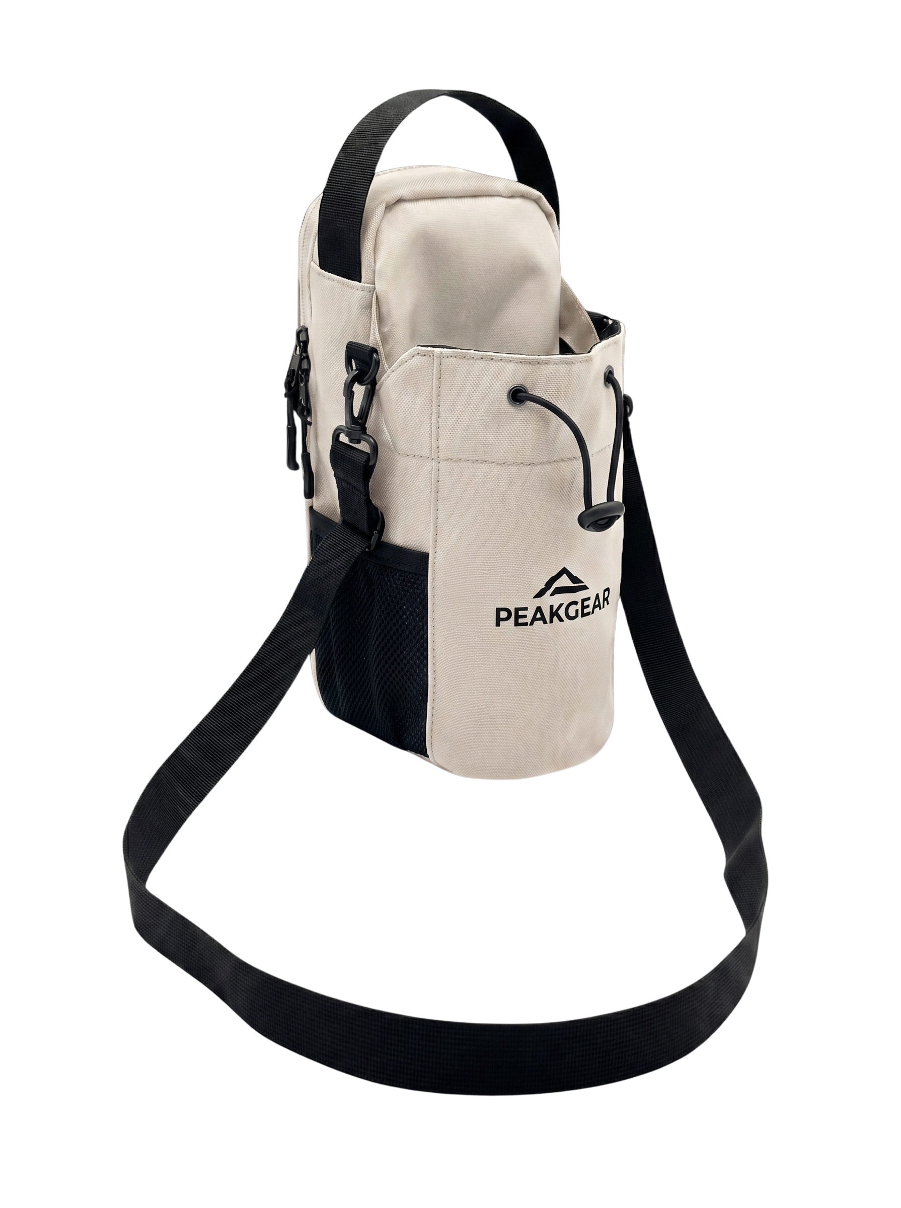 Fehér mágneses kulacstartó táska – PEAKGEAR